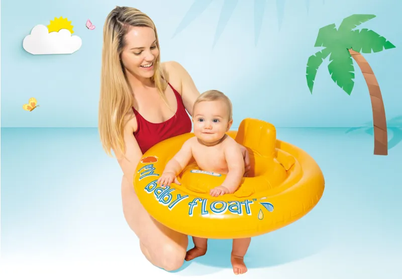 Intex My Baby Float 6-12 months Yellow-1